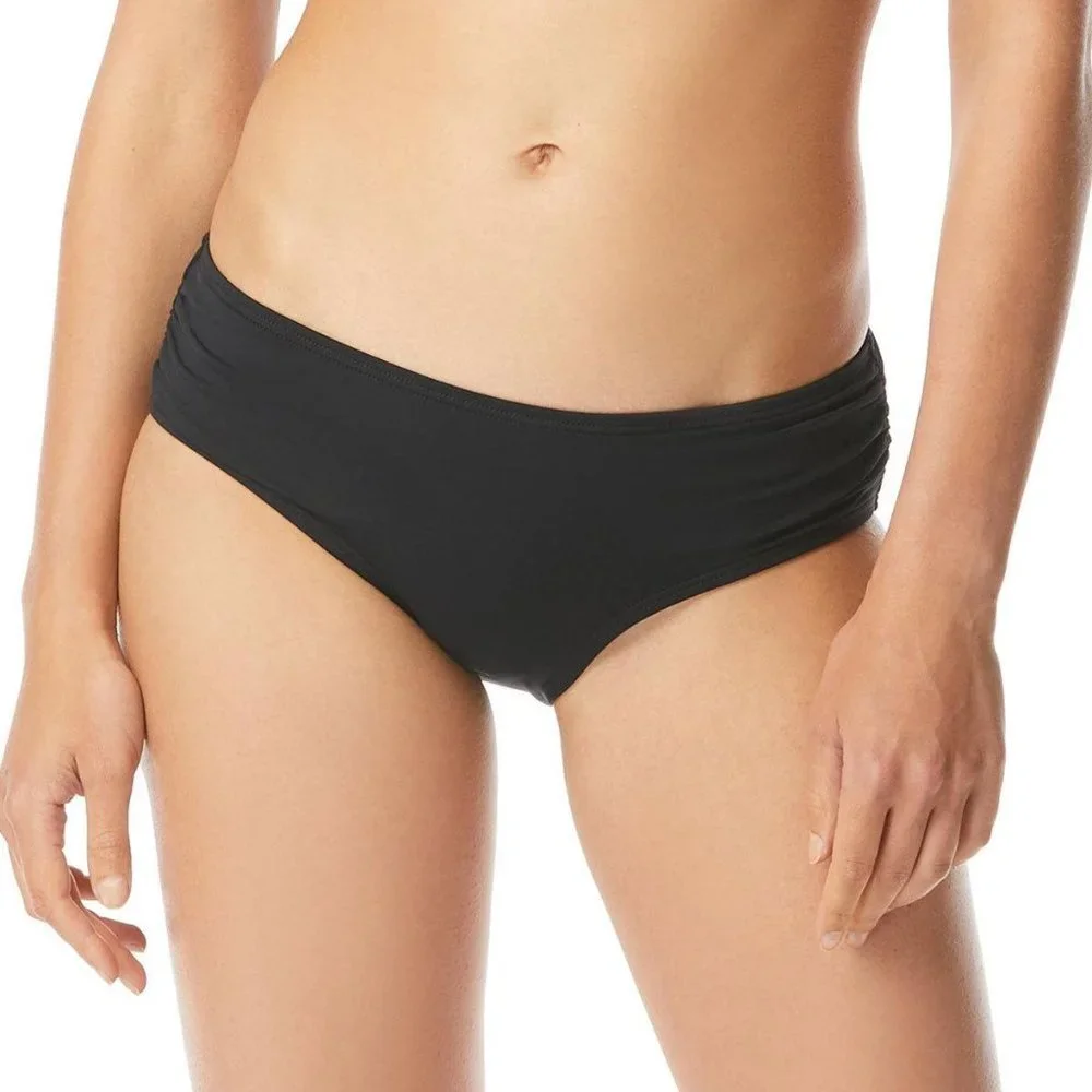Michael Michael Kors Shirred Bikini Bottom
